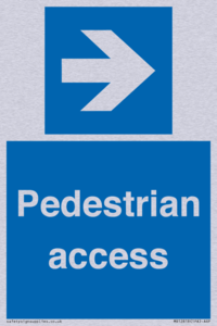 Pedestrian access